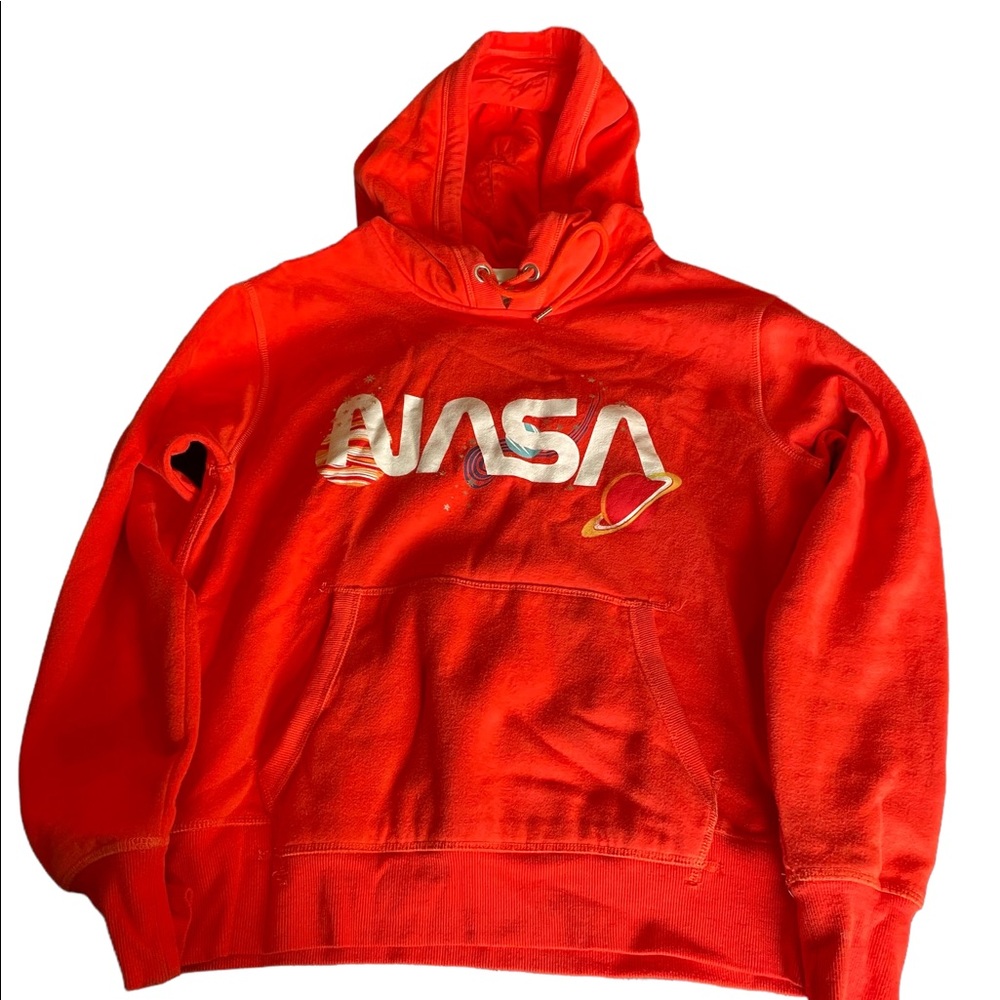 Red NASA hoodie